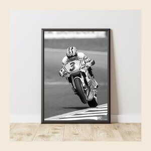 Michael Doohan Poster Vintage Motorsport Poster Vintage Motorsport Wall Art_170